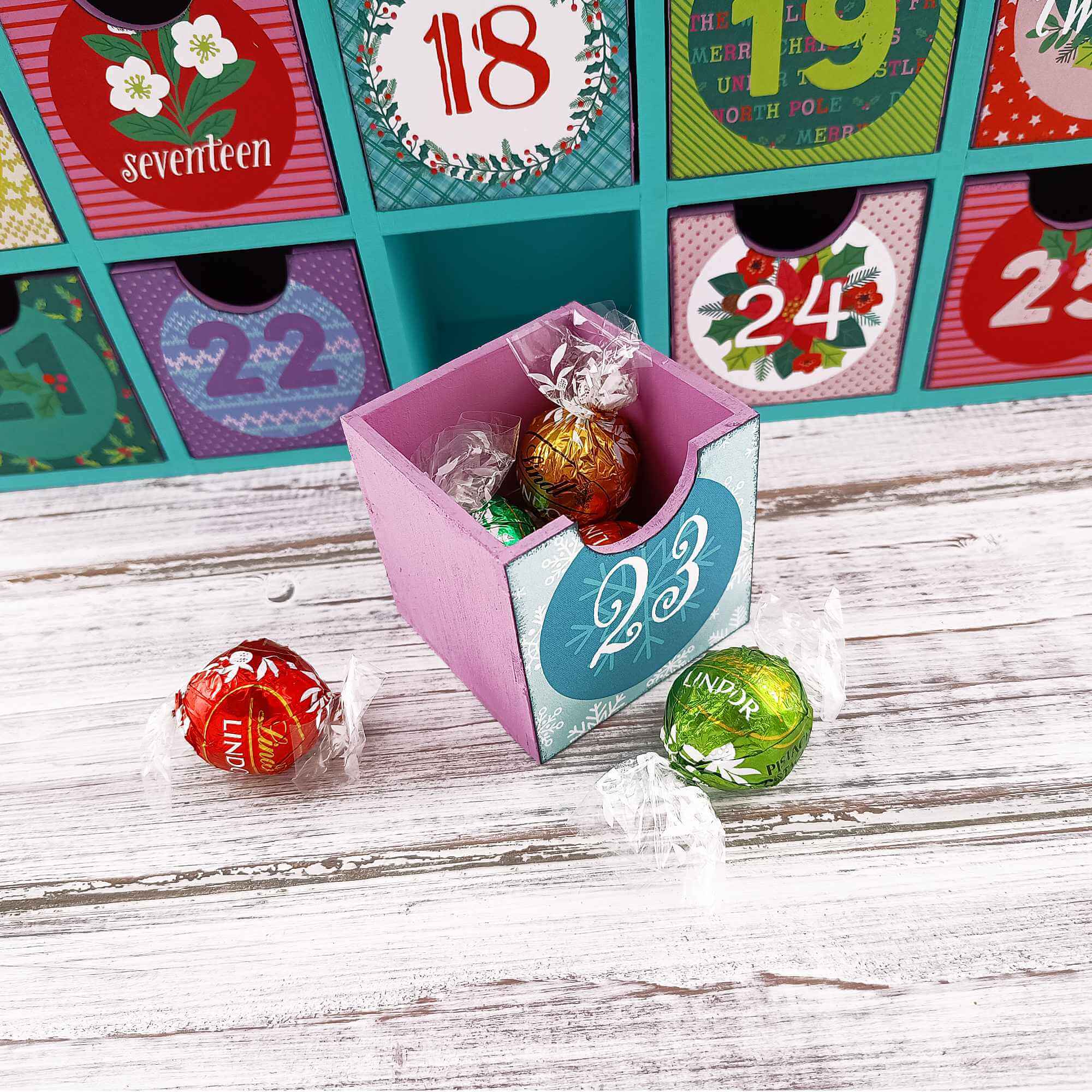 25 Drawer Advent Calendar Fill Your Own