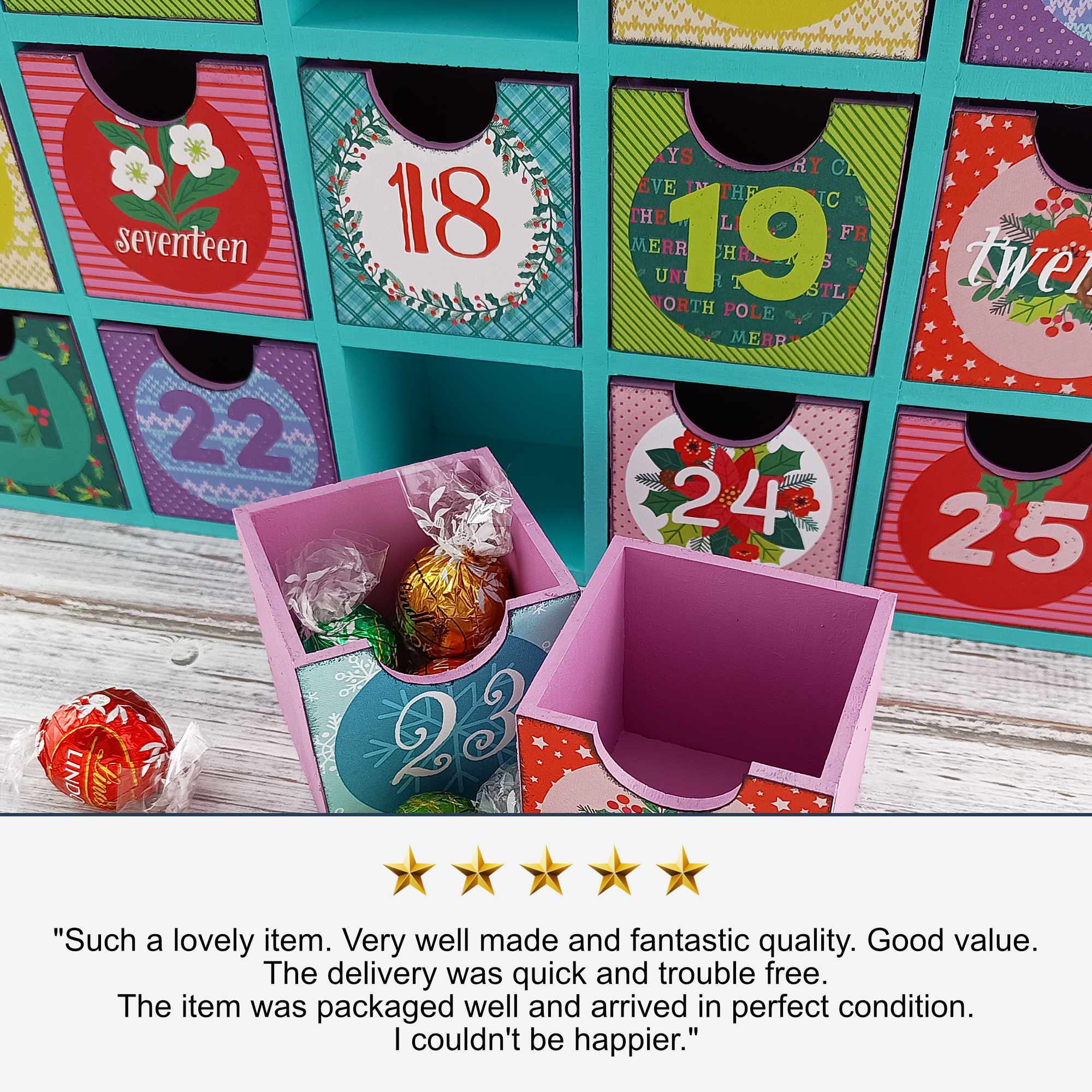 25 Drawer Advent Calendar Social