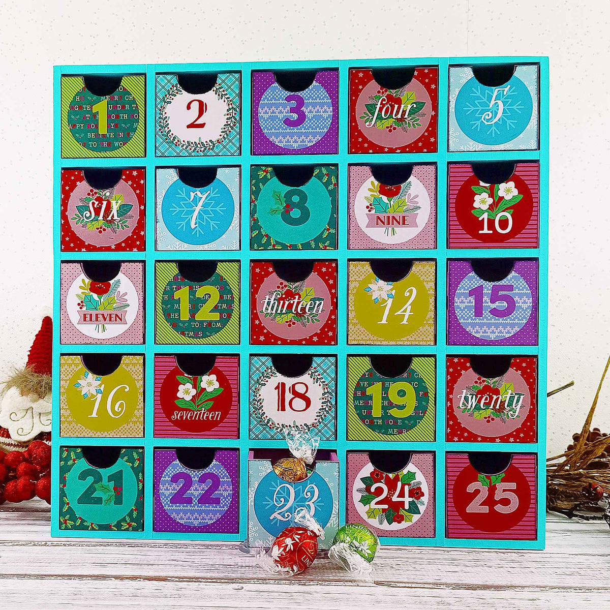 Christmas Contemporary Advent Calendar