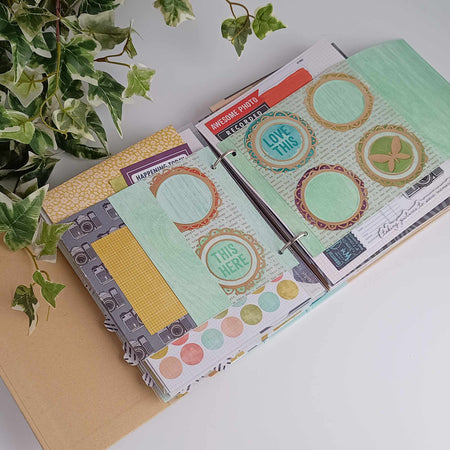 Premade Personalised Scrapbook