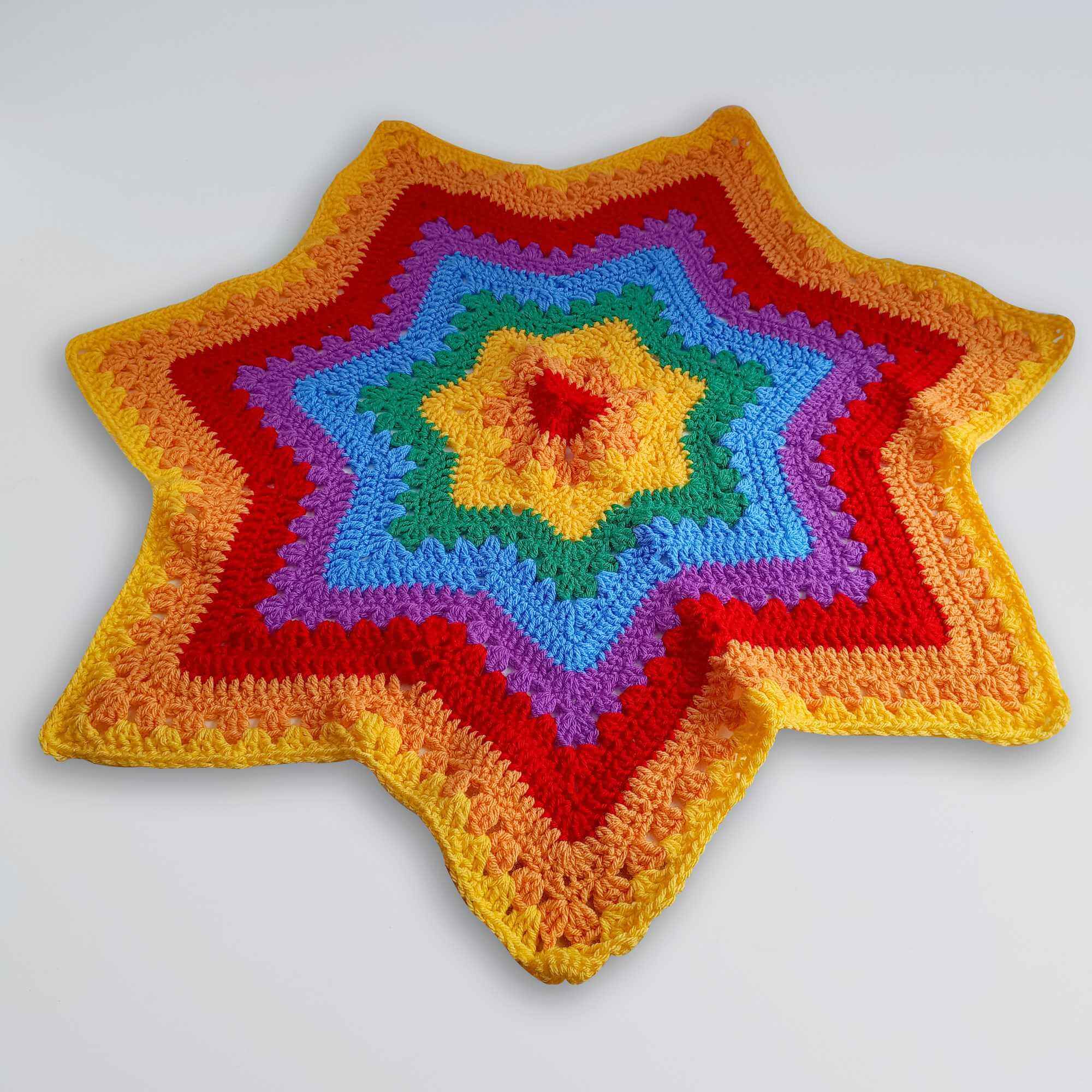 Star Shaped Baby Throw