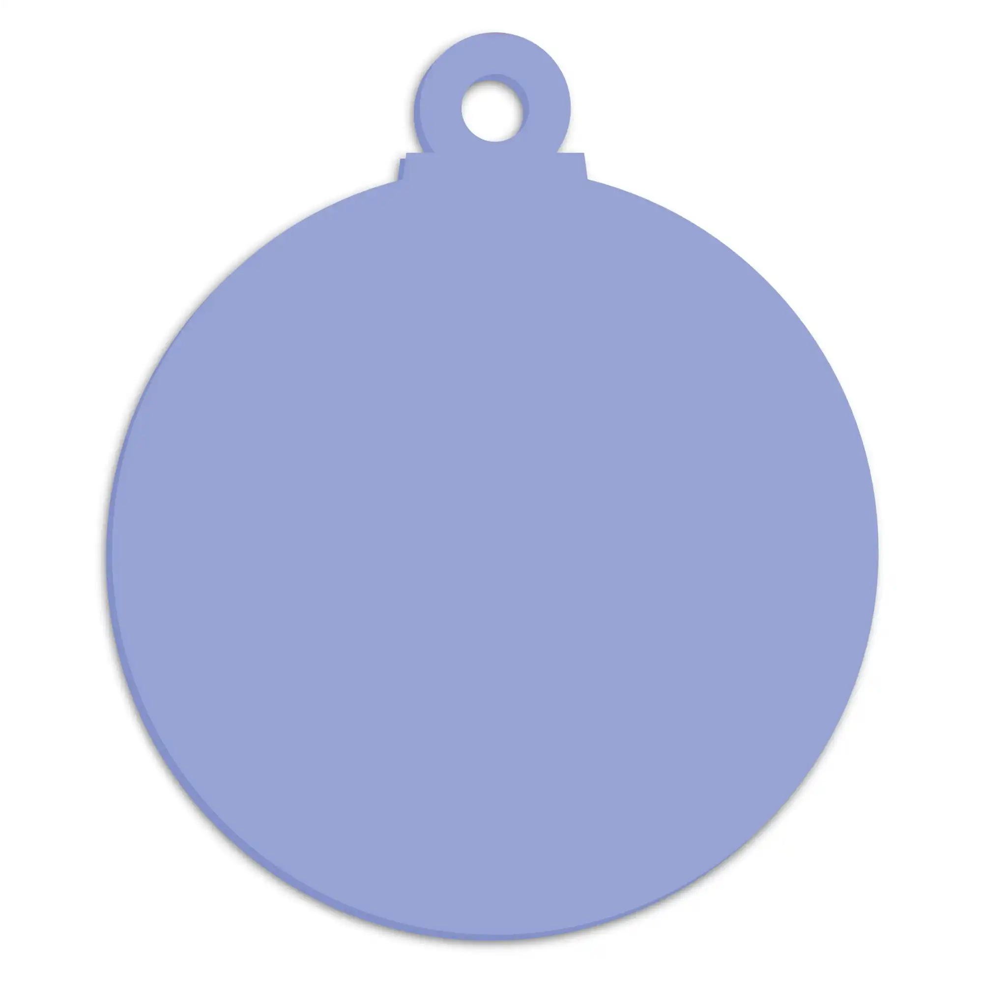 Acrylic Bauble Shaped Blank