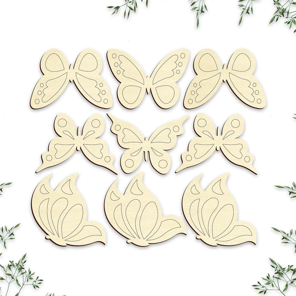 Butterfly Craft Shapes