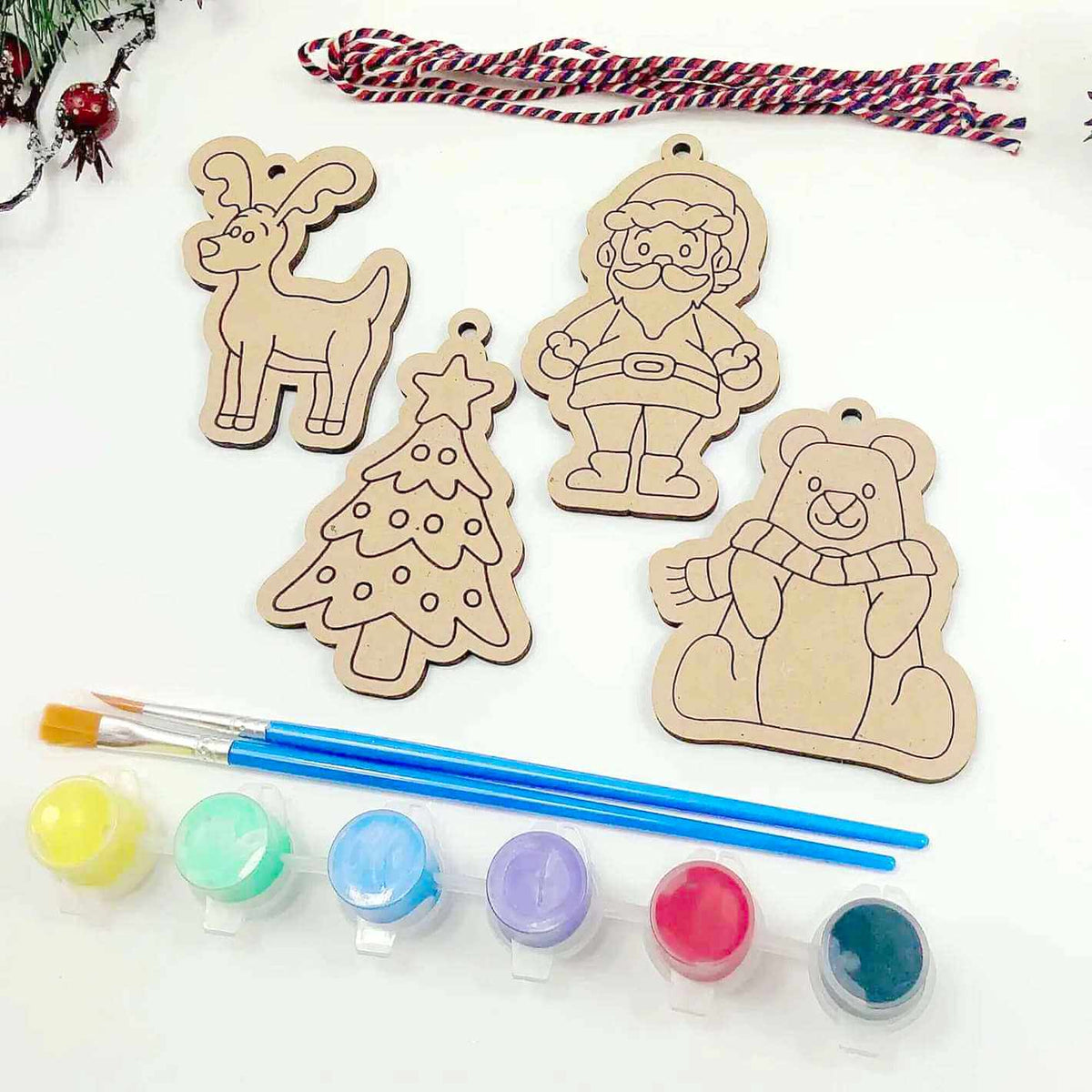 Christmas Figure Painting Craft Kit