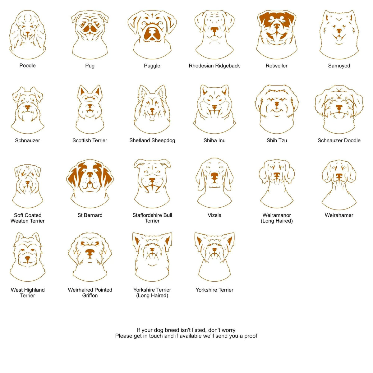 Dog Breed Faces Page 4