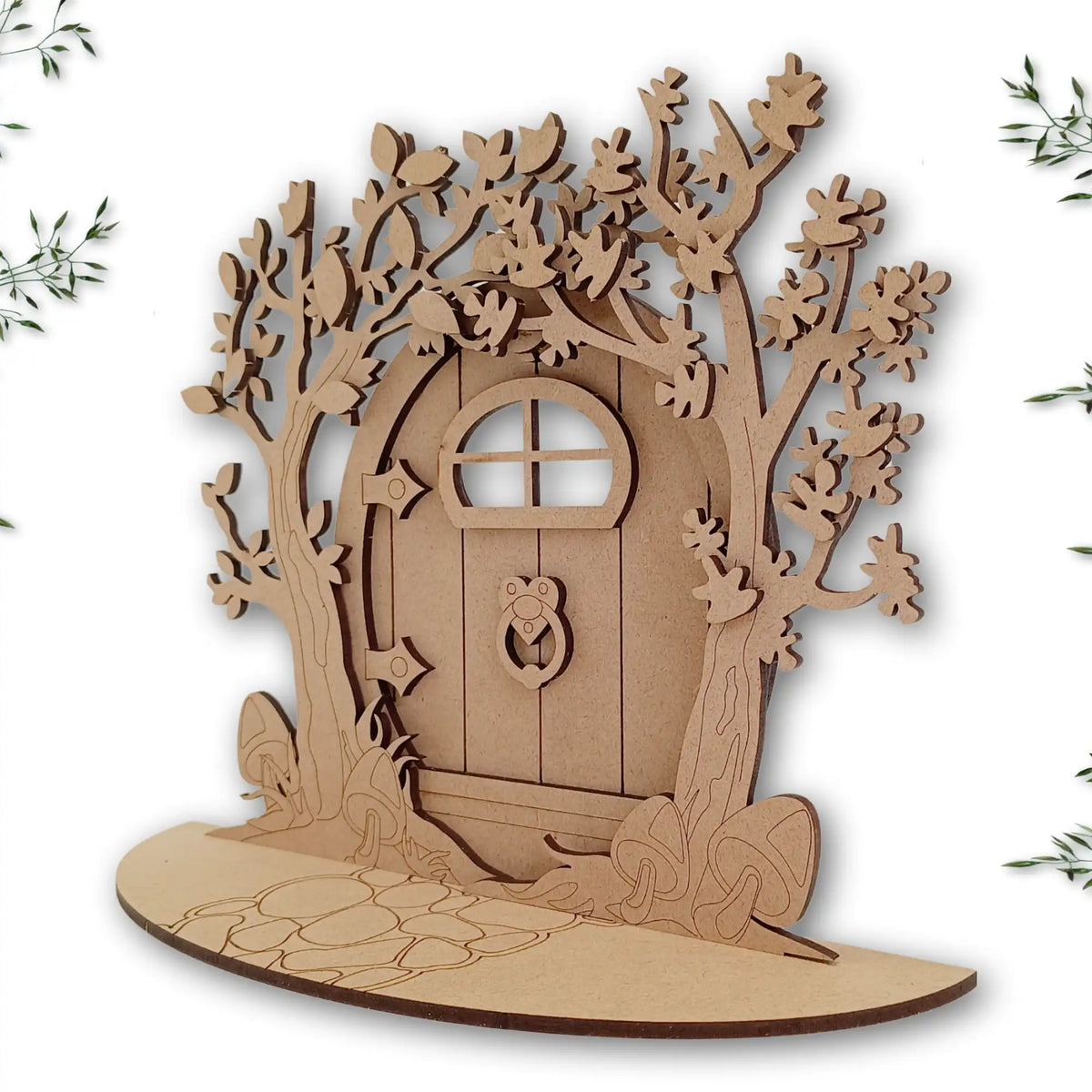 Freestanding Fairy Door Enchanted Woodland