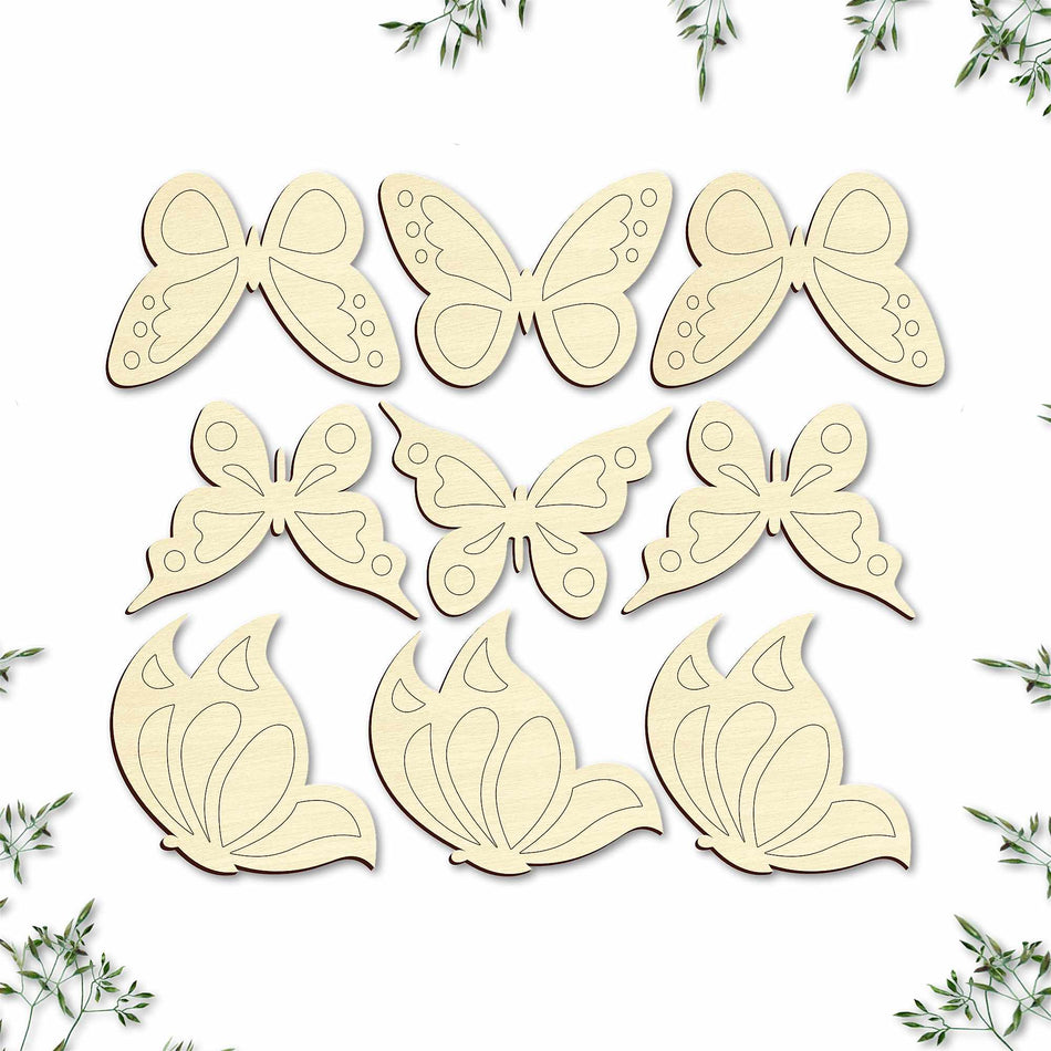 Butterfly Craft Shapes