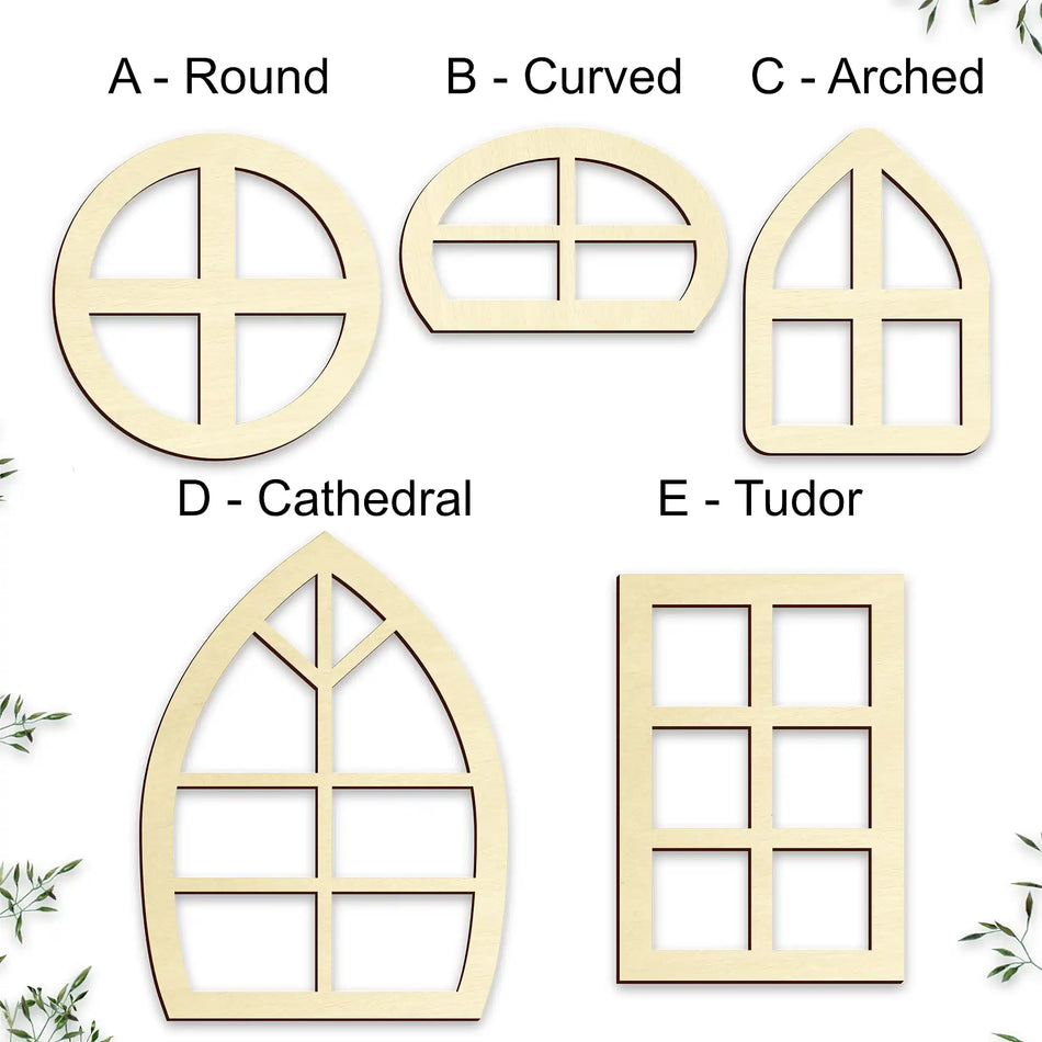 Fairy House Windows