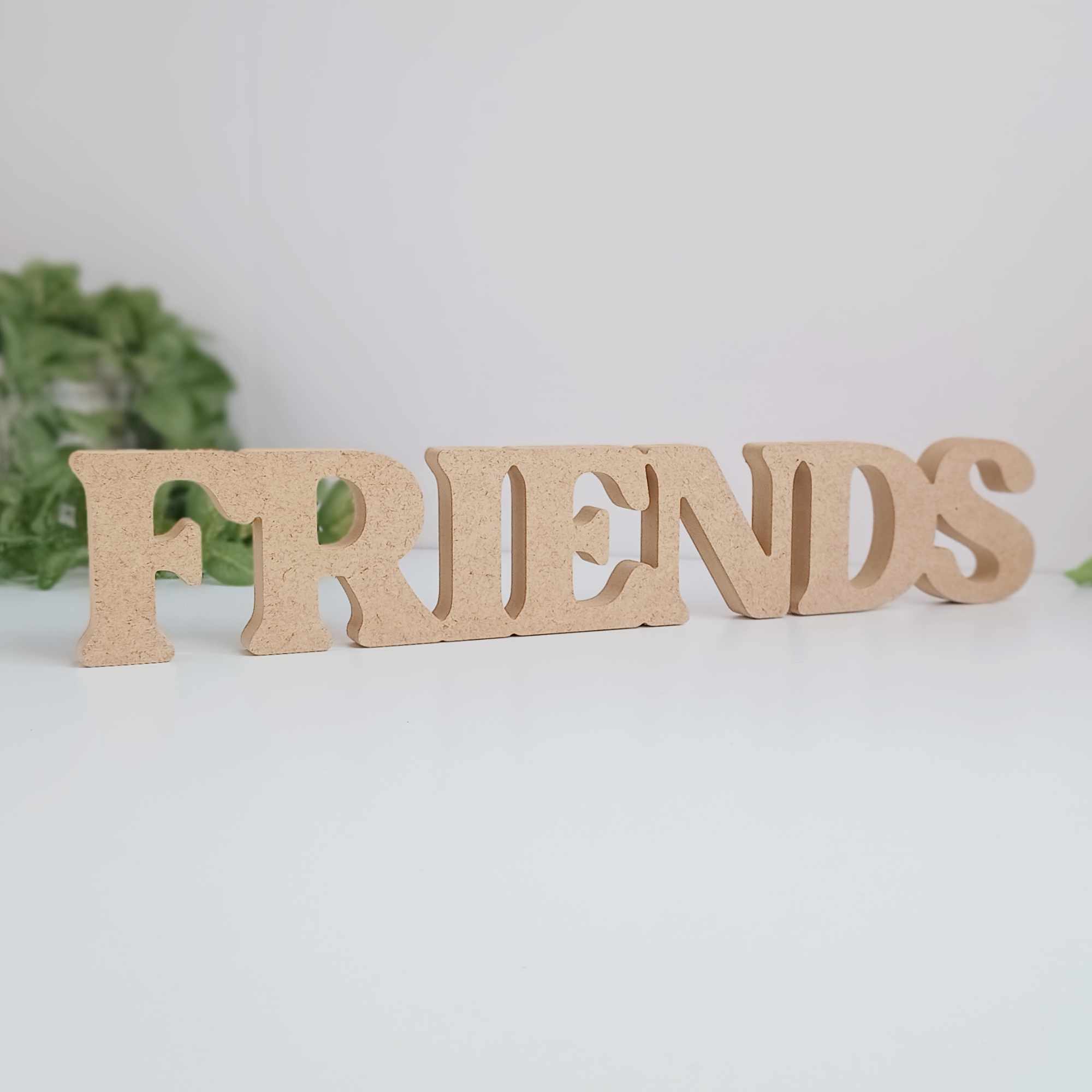 Freestanding Craft Wooden MDF Blank Shapes