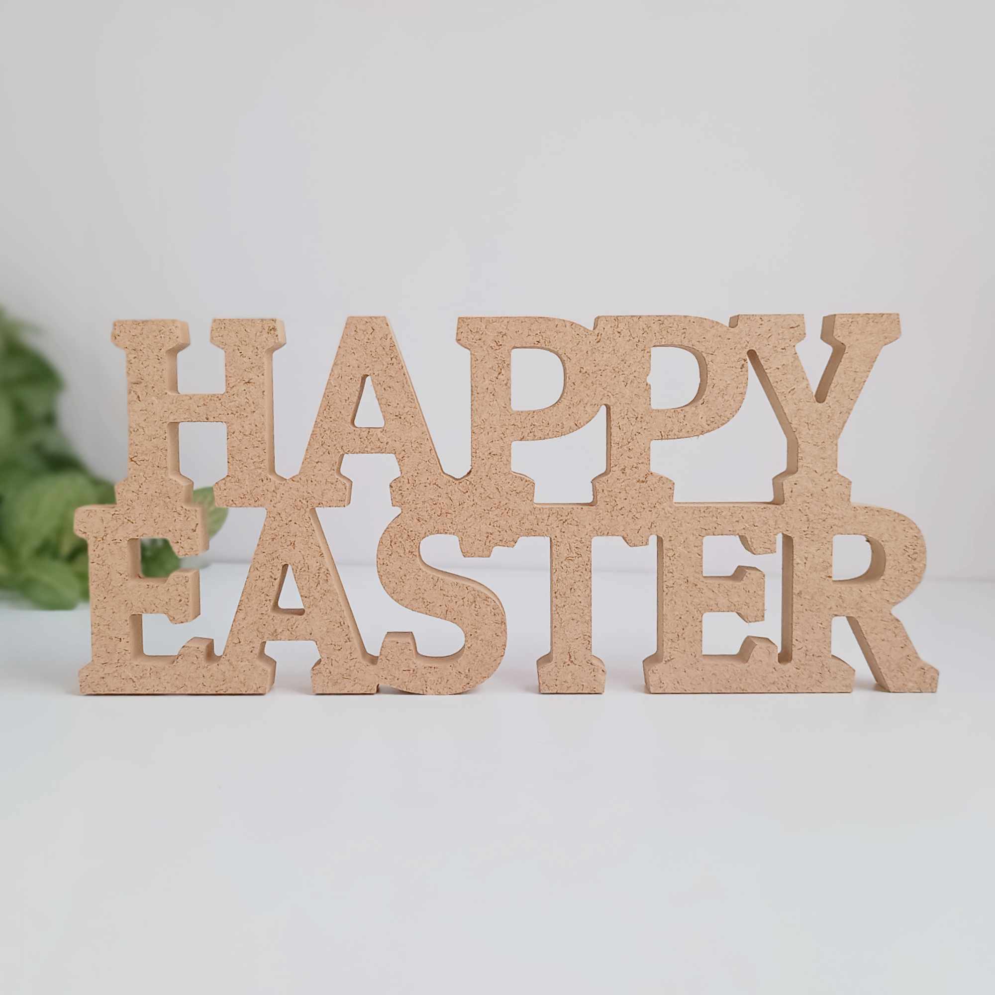 Freestanding Happy Easter Word Craft Shape