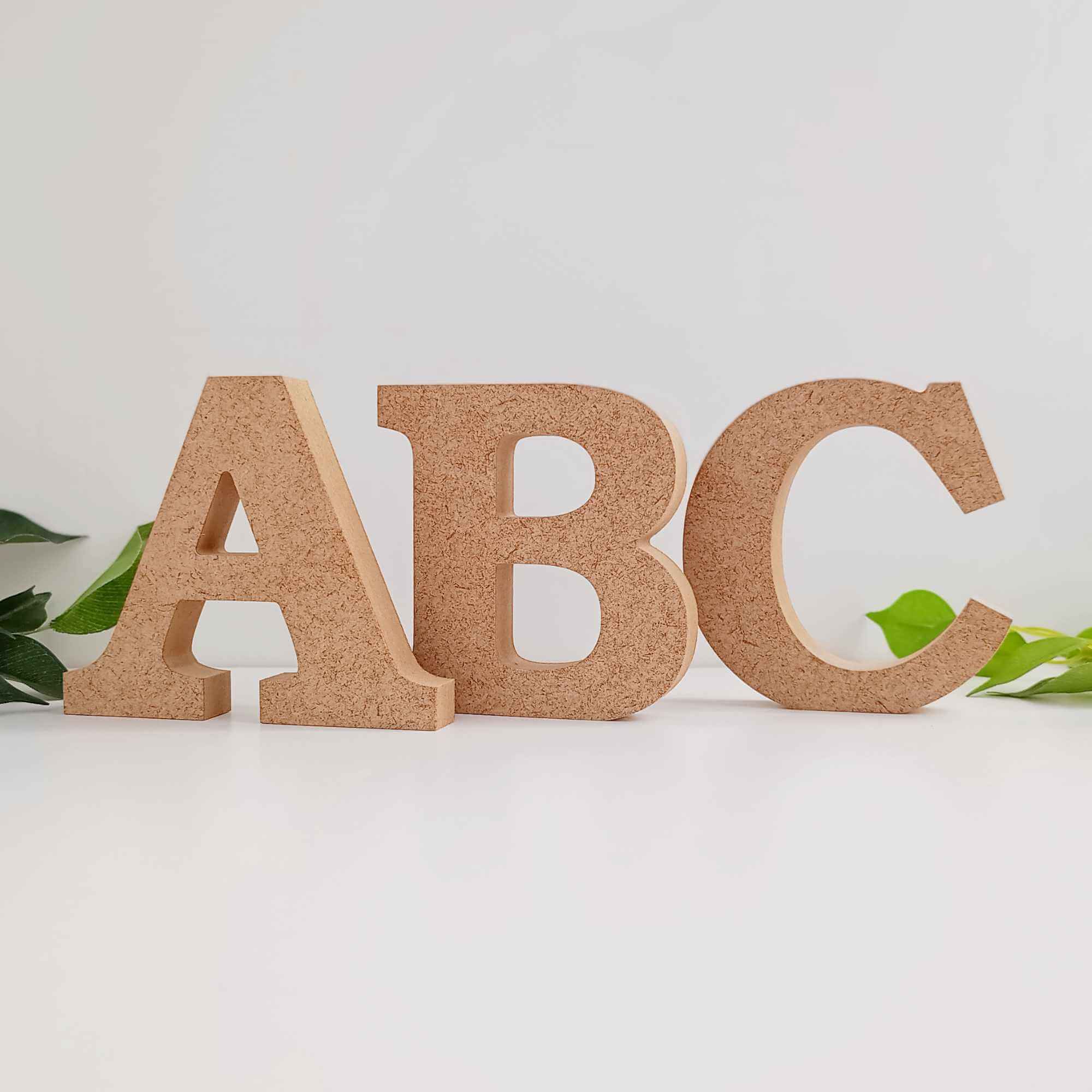 Freestanding Capital MDF Letters