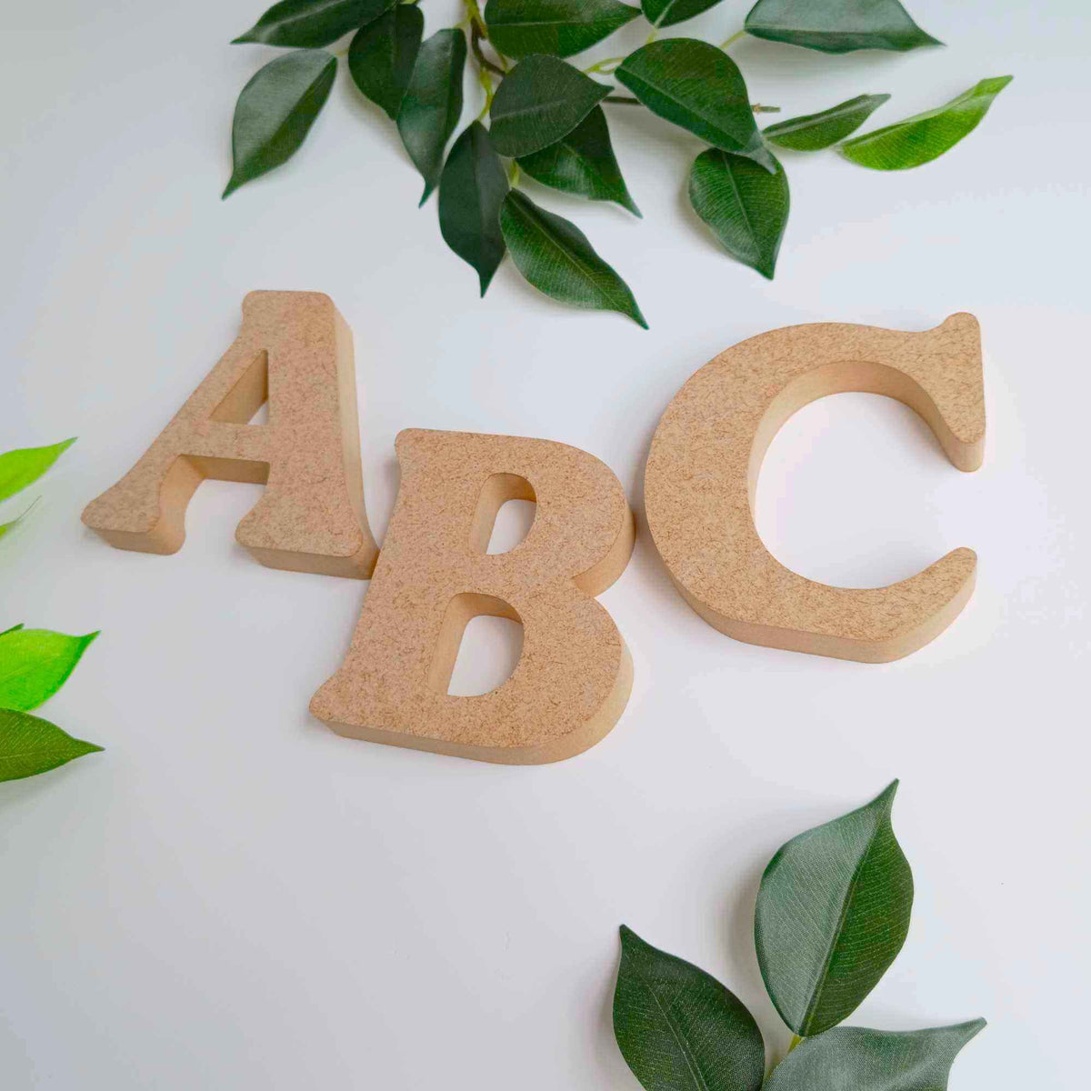 Freestanding MDF Letters