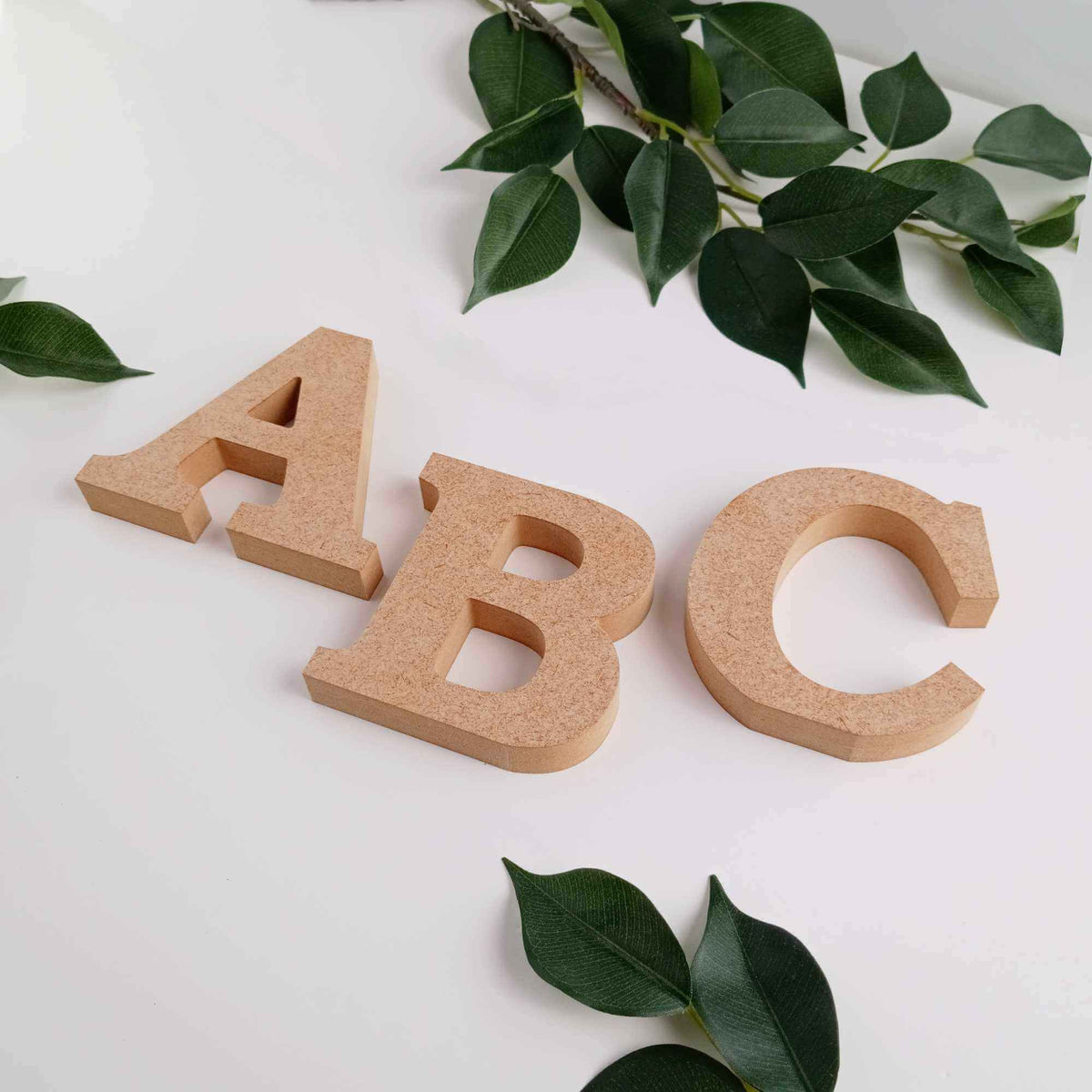 Freestanding Capital Wooden Letters