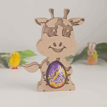 Freestanding Giraffe Egg Holder