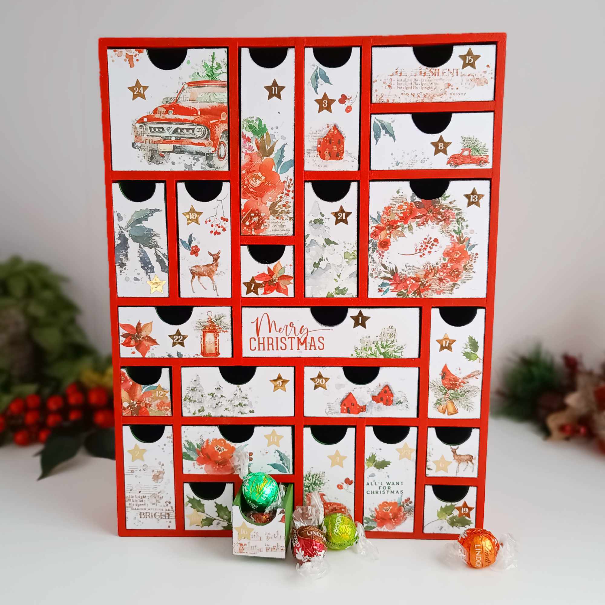 Christmas Holiday Wishes Advent Calendar