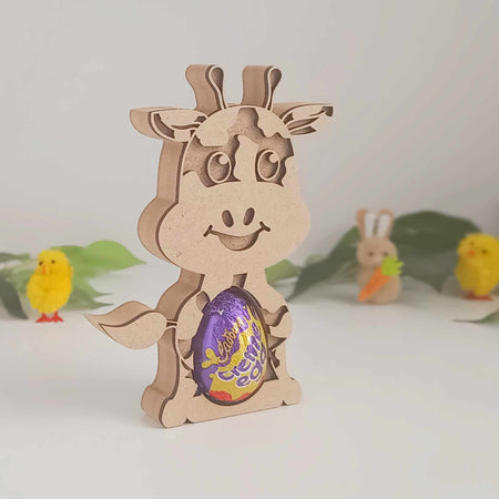 MDF Blank Shape Creme Egg Holder