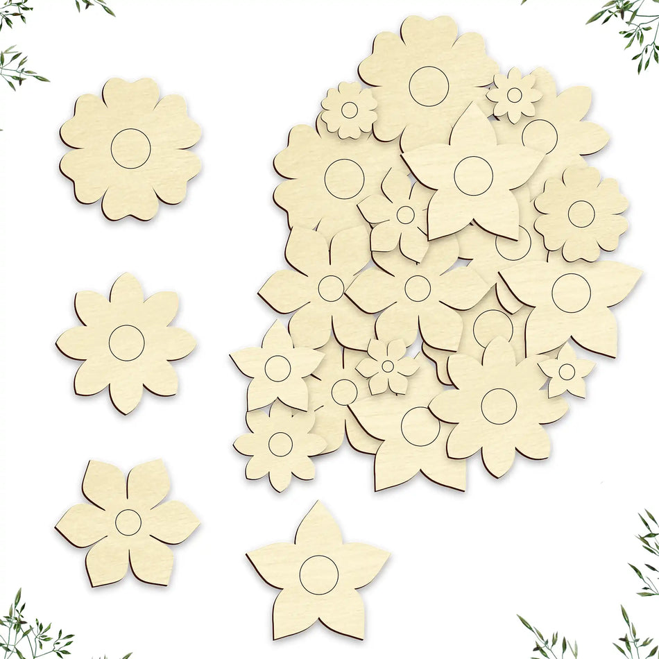 Mini Flower Craft Shapes