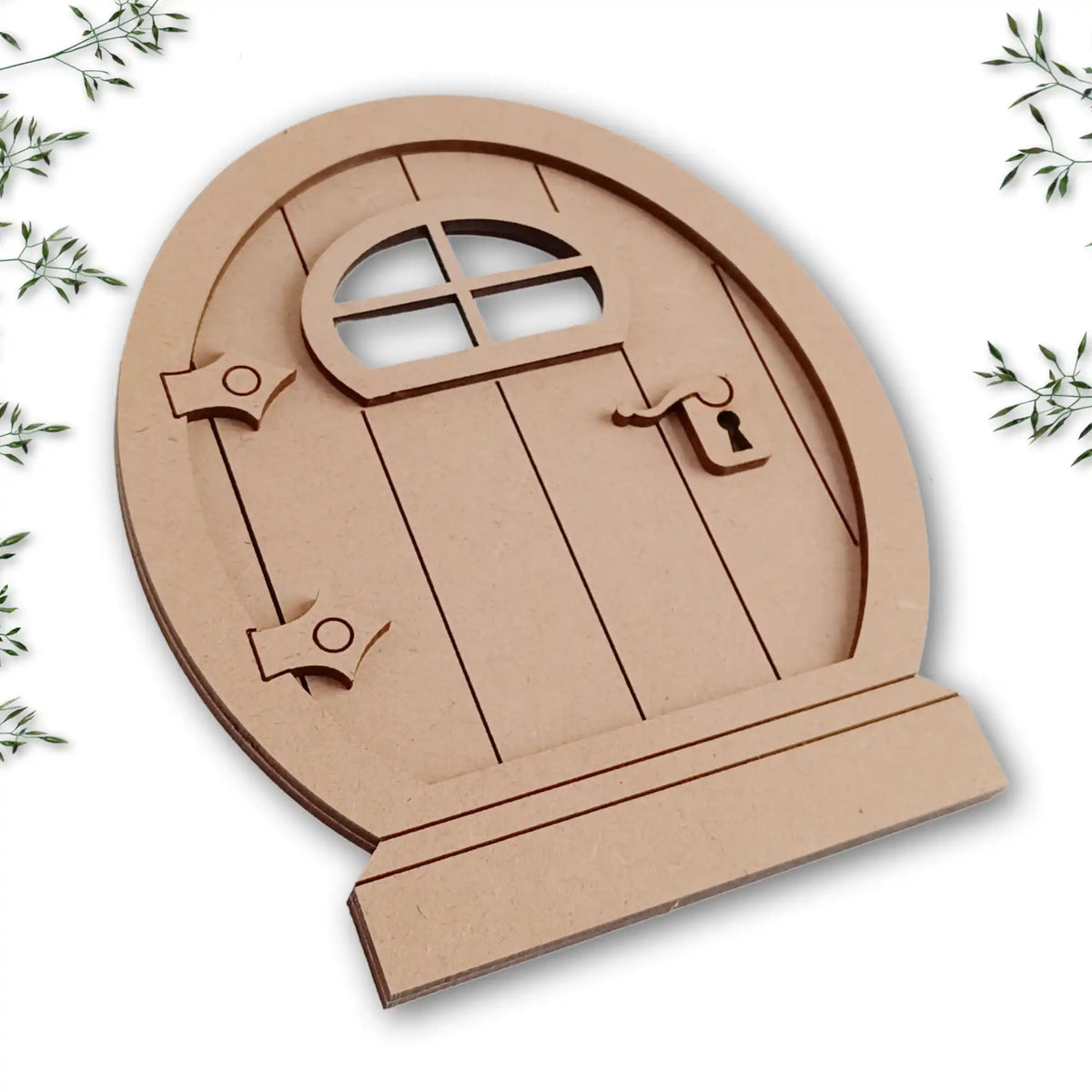 Oval Layered Fairy Door Craft Kit