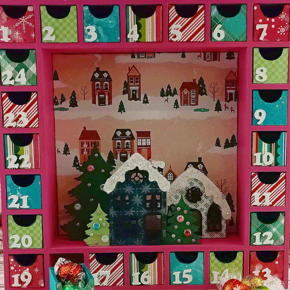 Wooden Countdown to Christmas