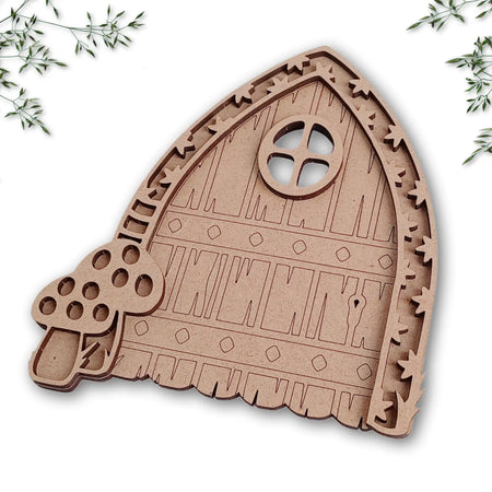 Layered Pointed Fairy Door Craft Kit