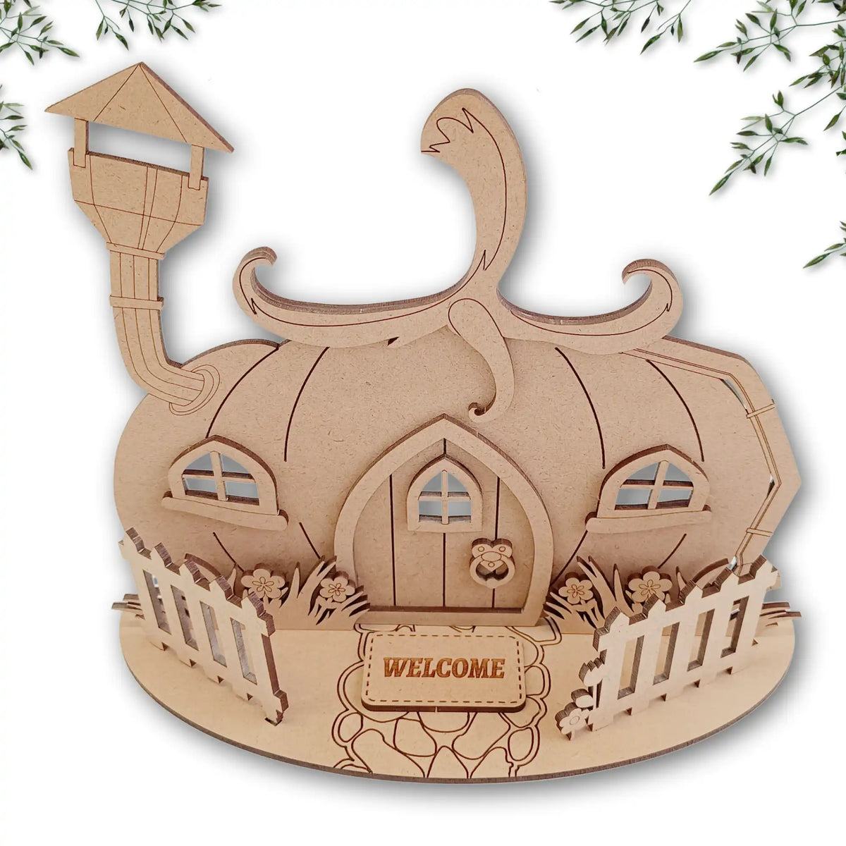 Pumpkin fairy Door Kit