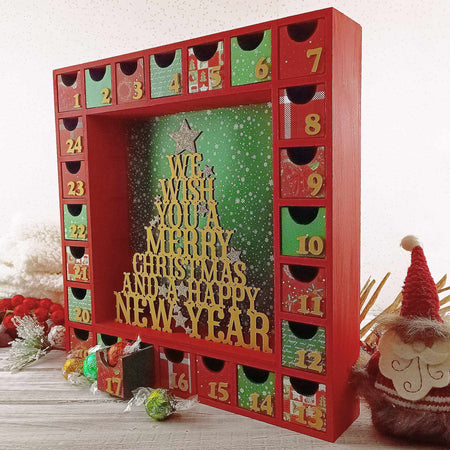 Christmas Tree Advent Calendar