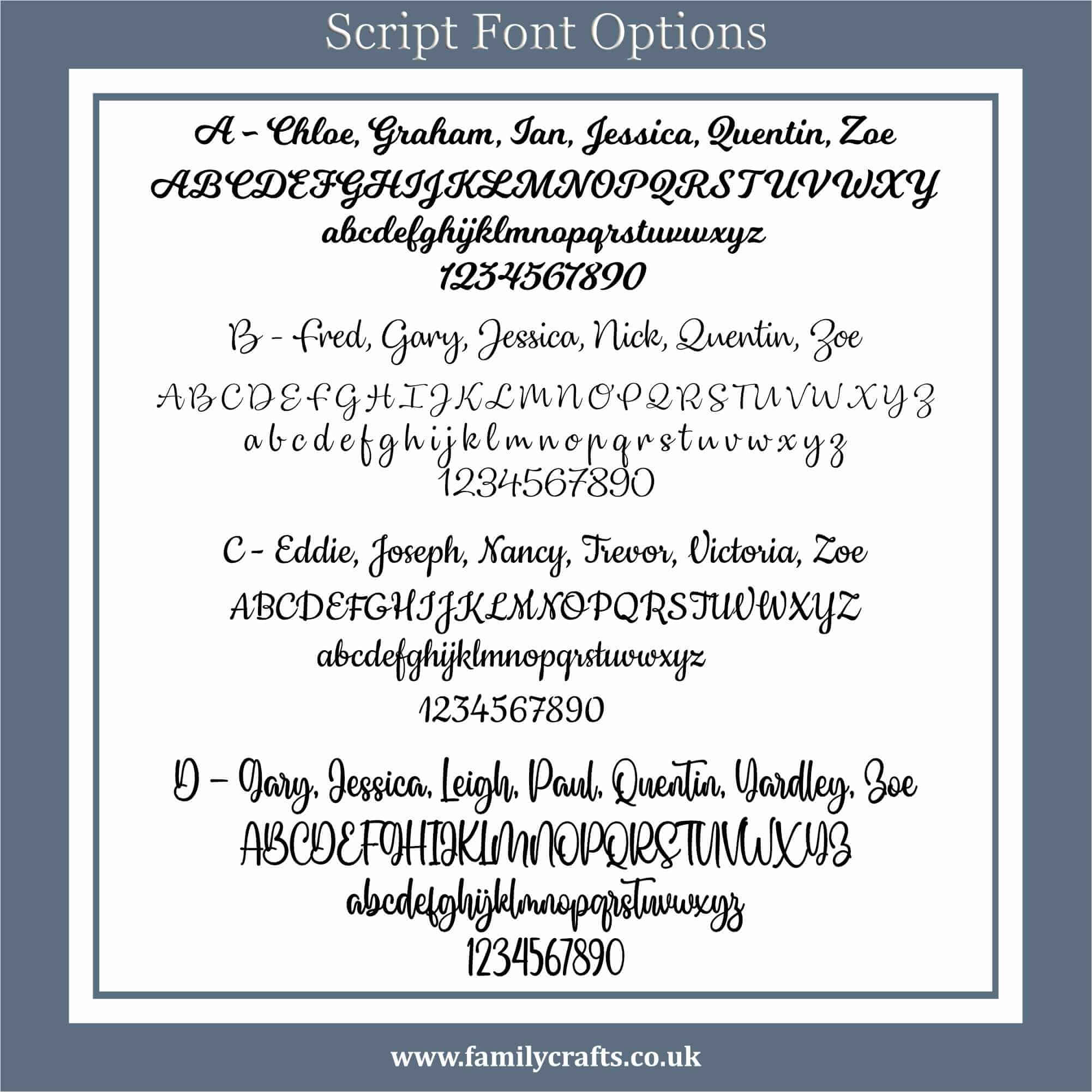 Font Options