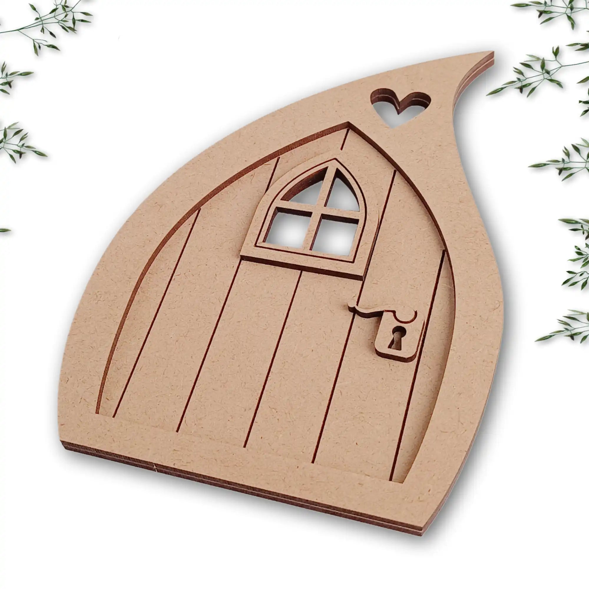 Teardrop Layered Fairy Door Craft Kit