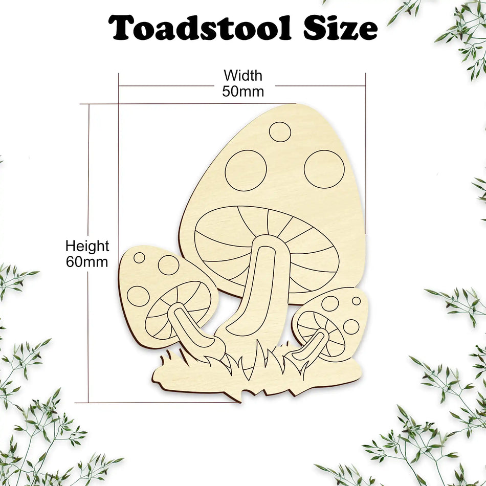 Toadstool Cluster Craft Shapes