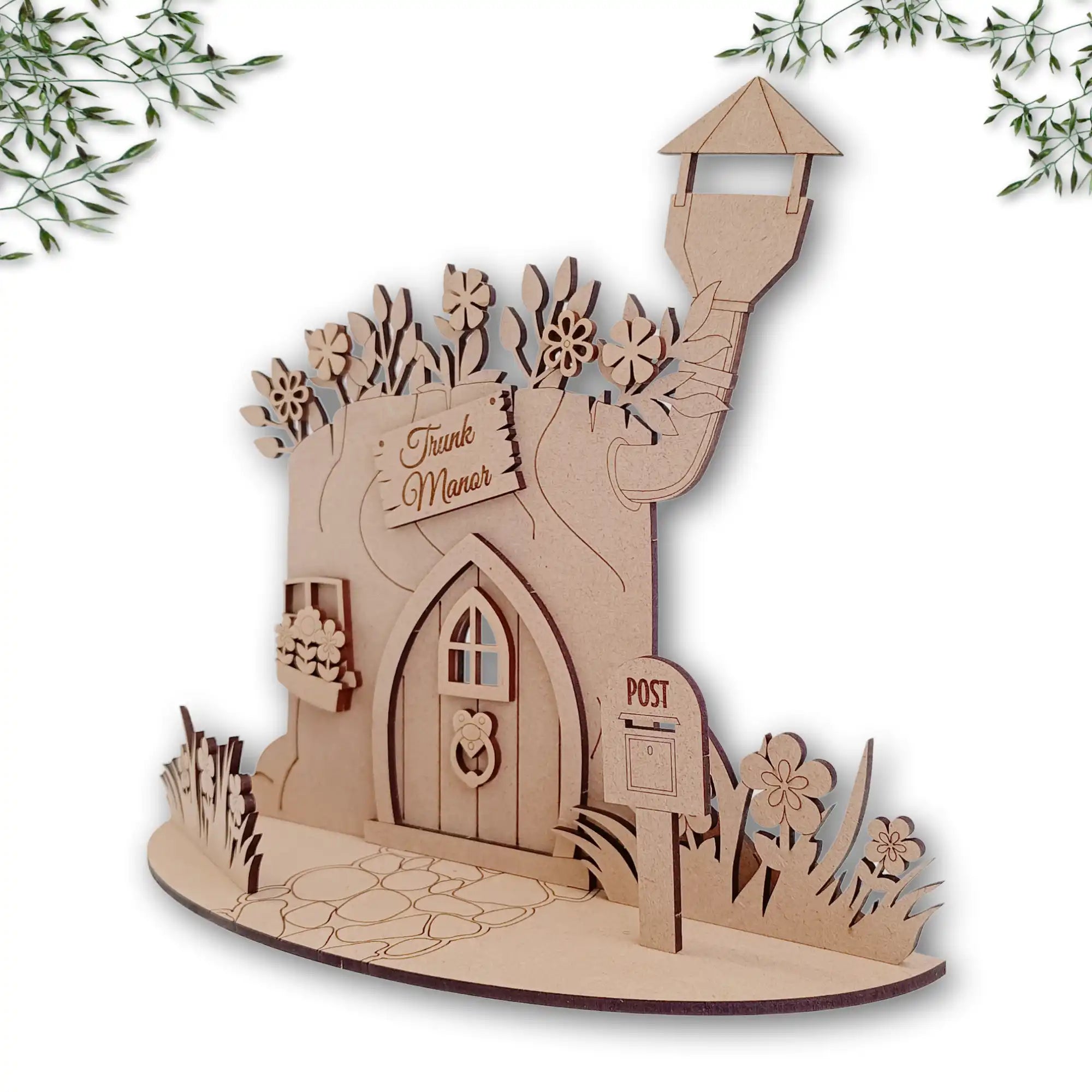 Tree Stump Fairy Door kit