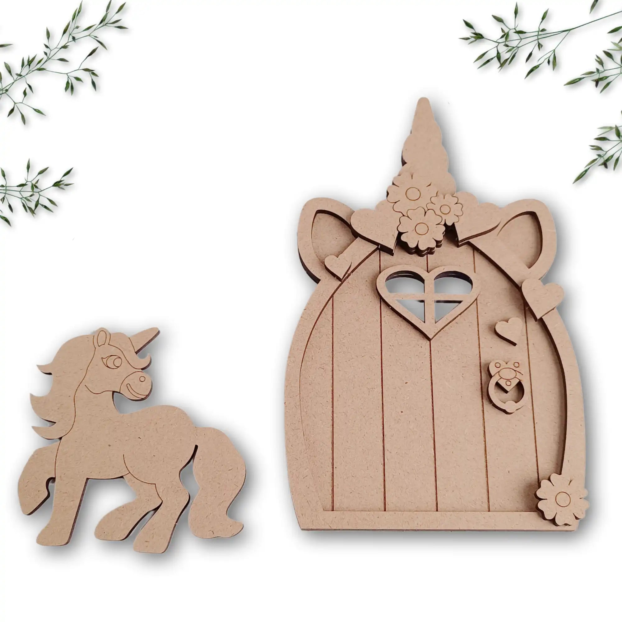 Fairy Door craft Kit with Unicorn