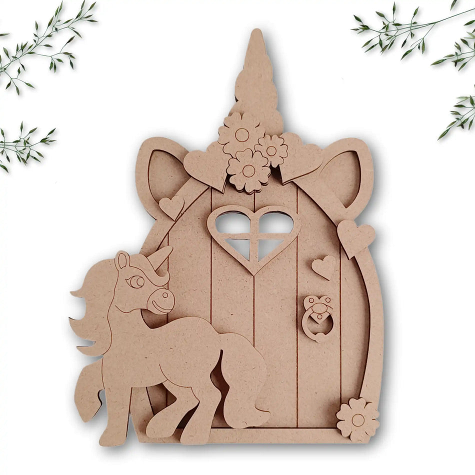 Unicorn Fairy Door Craft Kit