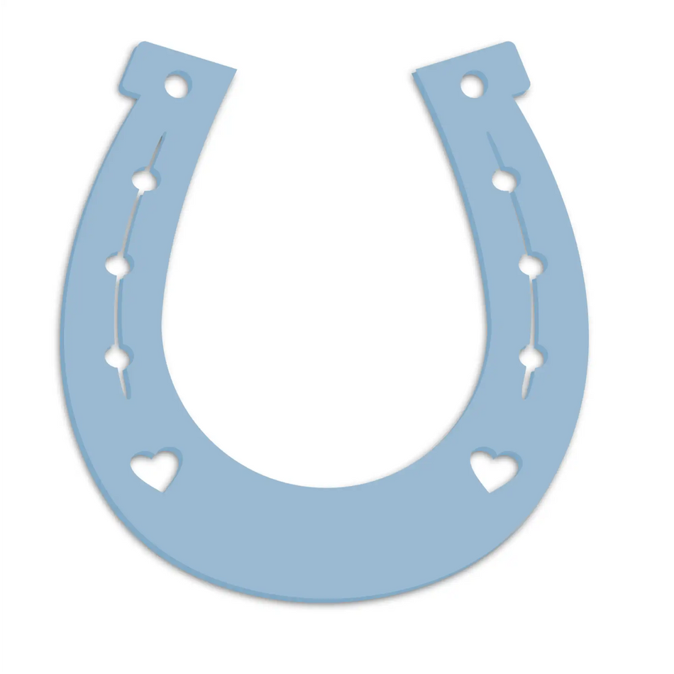 Acrylic wedding horseshoe blank