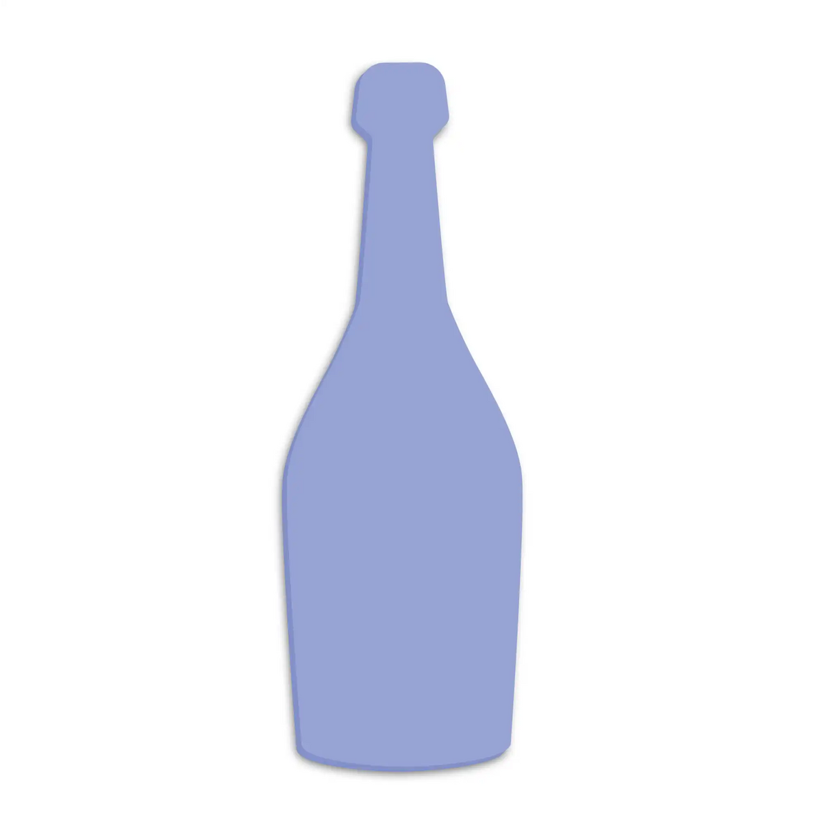 Acrylic wine bottle blank