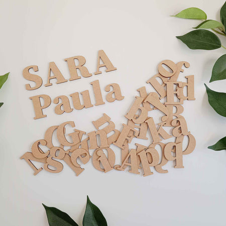 wooden letter craft blanks