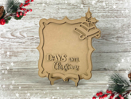 Joyful Holiday Count Down to Christmas Decor